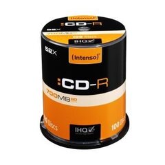 Intenso CD-R 1001126 цена и информация | Виниловые пластинки, CD, DVD | kaup24.ee