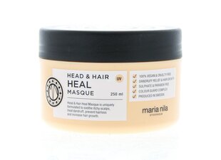 Juuksemask tundlikule peanahale Maria Nila Head & Hair Heal, 250 ml цена и информация | Маски, масла, сыворотки | kaup24.ee