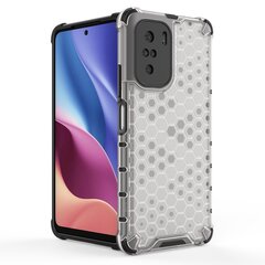 Чехол Honeycomb armor для Xiaomi Redmi K40 Pro+ / K40 Pro / K40 / Poco F3, прозрачный цена и информация | Чехлы для телефонов | kaup24.ee