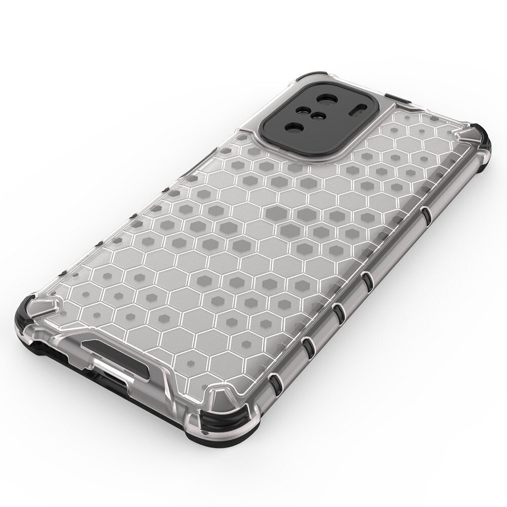 Telefoniümbris Honeycomb armor Xiaomi Redmi K40 Pro+ / K40 Pro / K40 / Poco F3, läbipaistev цена и информация | Telefoni kaaned, ümbrised | kaup24.ee