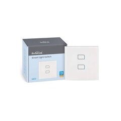 Интеллектуальный коммутатор Broadlink TC3-EU-2 (версия для ЕС, 2 канала) WI-FI SMART LIGHT SWITCH TC3-EU-2 BroadLink (2-канальный) цена и информация | Камеры видеонаблюдения | kaup24.ee