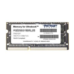 Patriot SODIMM Ultrabook DDR3 8GB цена и информация | Оперативная память (RAM) | kaup24.ee