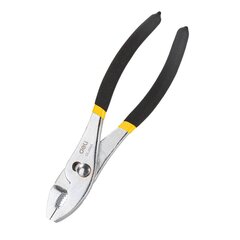 Slip Joint Pliers Deli Tools EDL25508 8'' (black&yellow) hind ja info | Käsitööriistad | kaup24.ee