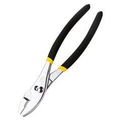 Slip Joint Pliers Deli Tools EDL25510 10'' (black&yellow) hind ja info | Käsitööriistad | kaup24.ee