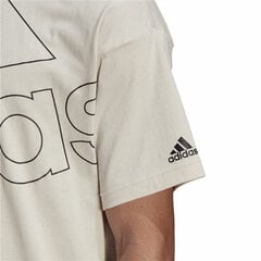 Lühikeste varrukatega T-särk, meeste Adidas Giant Logo Beež S6433468 цена и информация | Мужская спортивная одежда | kaup24.ee