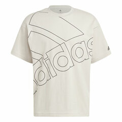Lühikeste varrukatega T-särk, meeste Adidas Giant Logo Beež S6433468 hind ja info | Meeste spordiriided | kaup24.ee
