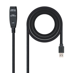 USB Pikendusjuhe NANOCABLE 10.01.0311 5 m hind ja info | USB jagajad, adapterid | kaup24.ee