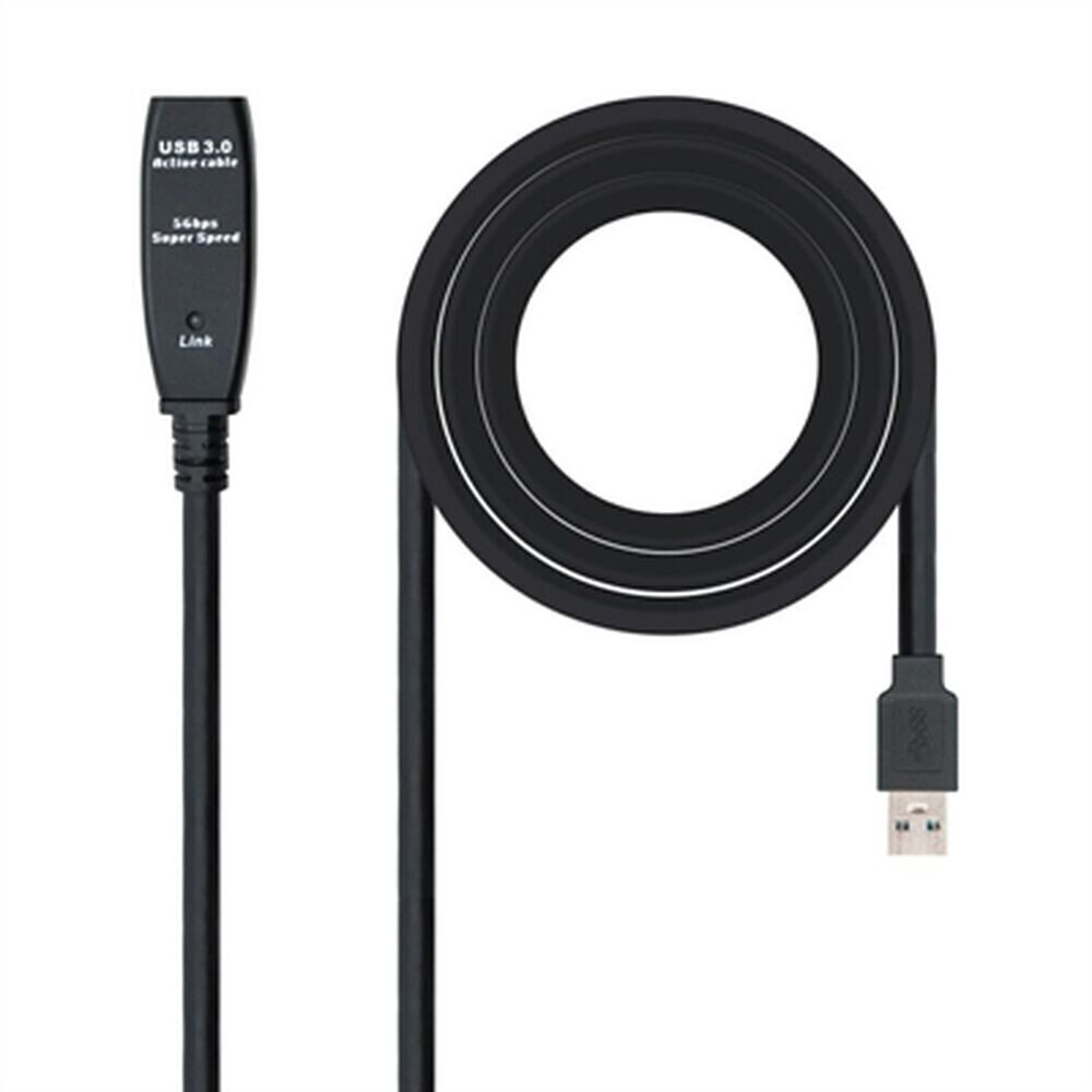 USB Pikendusjuhe NANOCABLE 10.01.0311 5 m цена и информация | USB jagajad, adapterid | kaup24.ee