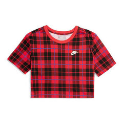 Lühikeste varrukatega T-särk, naiste Nike Futura Punane S6433618 hind ja info | Naiste spordiriided | kaup24.ee