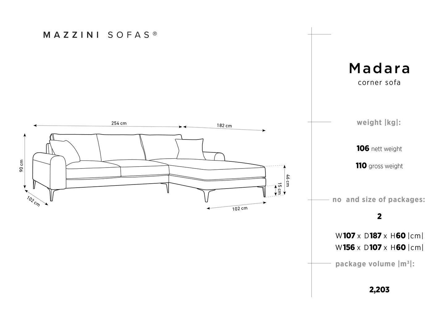 Pehme nurgadiivan Mazzini Sofas Madara, veluur, beež/kuldne värv hind ja info | Nurgadiivanid ja nurgadiivanvoodid | kaup24.ee