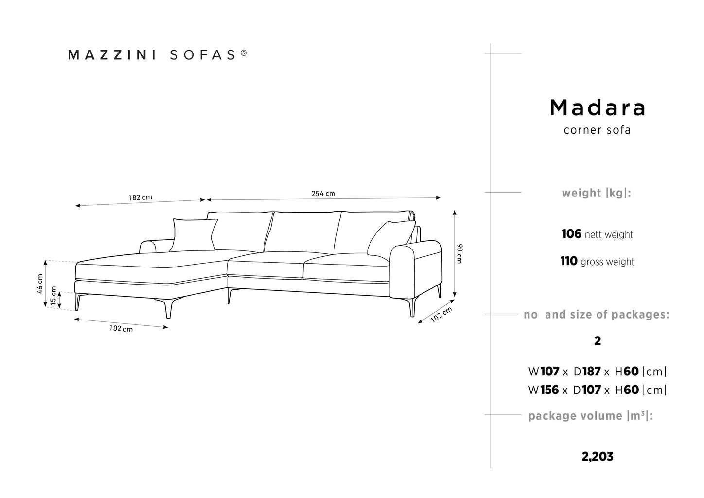 Pehme nurgadiivan Mazzini Sofas Madara, veluur, beež/kuldne värv hind ja info | Nurgadiivanid ja nurgadiivanvoodid | kaup24.ee