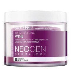 Näopuhastuspadjad Neogen Dermalogy Bio Peel Gauze Peeling - Wine 30tk hind ja info | Näopuhastusvahendid | kaup24.ee