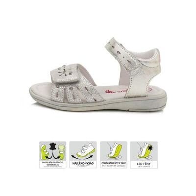 Laste sandaalid D.D.Step, nahast, K03-204BL, silver hind ja info | Laste sandaalid | kaup24.ee