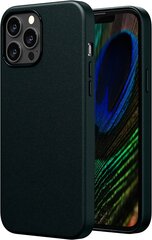 Защитный чехол для Apple iPhone 12/12 Pro, экокожа, веганская кожа, blue (atlantic) цена и информация | Чехлы для телефонов | kaup24.ee