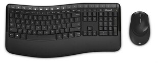 Klawiatura + mysz Microsoft Comfort 5050 AES (PP4-00019) Darmowy odbiór w 19 miastach! hind ja info | Klaviatuurid | kaup24.ee