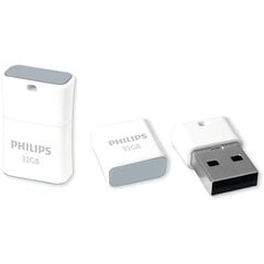 PHILIPS USB 2.0 FLASH DRIVE PICO EDITION (HALL) 32GB hind ja info | Mälupulgad | kaup24.ee