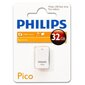 PHILIPS USB 2.0 FLASH DRIVE PICO EDITION (HALL) 32GB цена и информация | Mälupulgad | kaup24.ee
