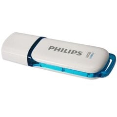 USB флешка Philips 16GB USB 3.0 Snow Edition, белая/синяя цена и информация | USB накопители | kaup24.ee