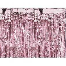 Foolumkardin-vihm, roosakas kuldne (90x250 cm) hind ja info | Peokaunistused | kaup24.ee