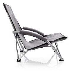 Складное пляжное кресло Meteor Coast, серое цена и информация | Туристическая мебель | kaup24.ee