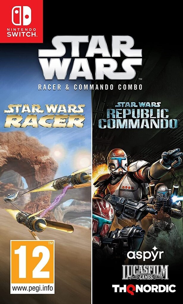 Switch game Star Wars Racer and Commando Combo hind ja info | Arvutimängud, konsoolimängud | kaup24.ee