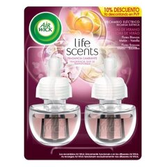 Elektrilise õhuvärskendaja täide Air Wick Life Scents Summer Delights 2 tk цена и информация | Освежители воздуха | kaup24.ee