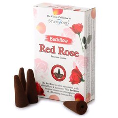 Ароматические конусы STAMFORD BACKFLOW Red Rose цена и информация | Ароматы для дома | kaup24.ee