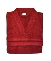 Махровый красный, мужской халат XL цена и информация | Мужские халаты, пижамы | kaup24.ee