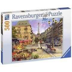 Ravensburger pusle 500 tk Õhtune jalutuskäik hind ja info | Pusled | kaup24.ee