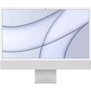 Apple iMac 24” M1 8/512GB Silver SWE MGPD3KS/A цена и информация | Lauaarvutid | kaup24.ee