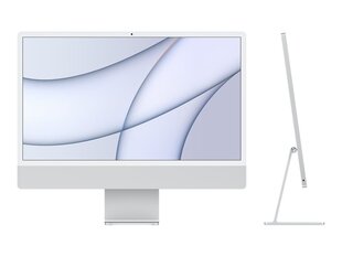 Apple iMac 24” M1 8/512GB Silver SWE MGPD3KS/A цена и информация | Стационарные компьютеры | kaup24.ee