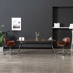 Pööratav tool, kunstnahk, vidaXL hind ja info | Söögilaua toolid, köögitoolid | kaup24.ee