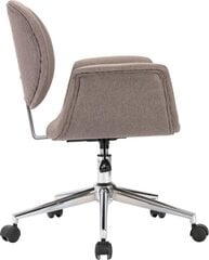 Pööratav tool, kangas, vidaXL hind ja info | Söögilaua toolid, köögitoolid | kaup24.ee