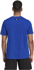 Футболки Adidas M Fi 3Bar Tee Blue HE2223 HE2223/4XL цена и информация | Мужские футболки | kaup24.ee