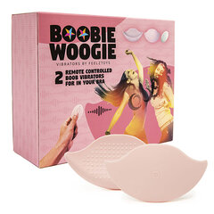 Feeztoys - boobie woogie kaugjuhtimisega rindvibraatoritega (2 tk) hind ja info | Vibraatorid | kaup24.ee