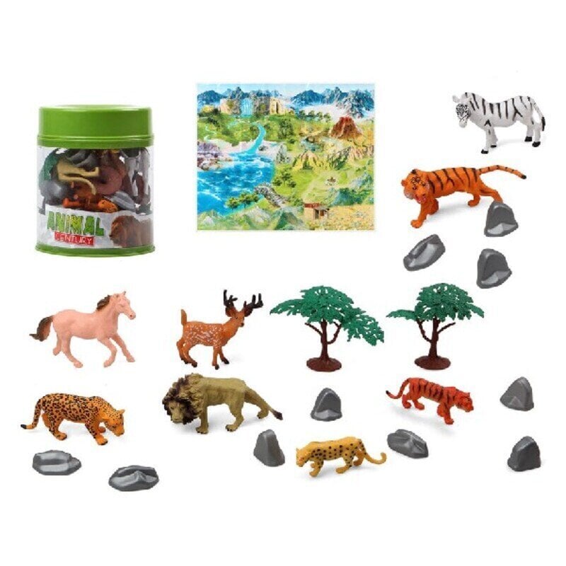 Looma kujutist Jungle (22 pcs) hind ja info | Poiste mänguasjad | kaup24.ee