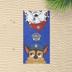 Пляжное полотенце The Paw Patrol Синий (70 x 140 см) цена и информация | Полотенца | kaup24.ee