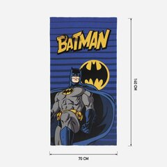 Rannarätik Batman Sinine (70 x 140 cm) hind ja info | Rätikud, saunalinad | kaup24.ee