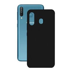 Mobiiltelefoni Kaaned Samsung Galaxy A40s Contact Silk TPU: Värvus - Sinine цена и информация | Чехлы для телефонов | kaup24.ee