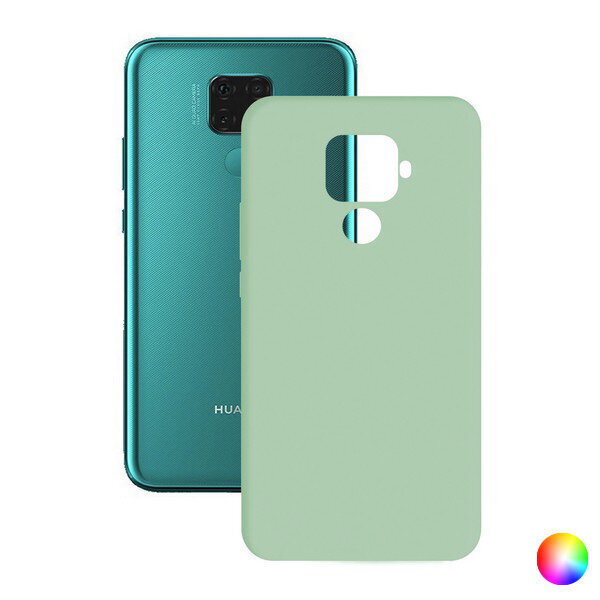 Mobiiltelefoni Kaaned Huawei Mate 30 Lite Contact Silk TPU: Värvus - Must hind ja info | Telefoni kaaned, ümbrised | kaup24.ee