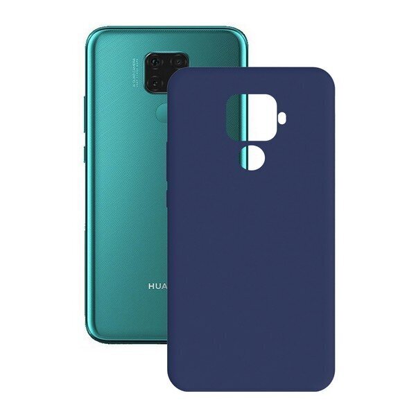 Mobiiltelefoni Kaaned Huawei Mate 30 Lite Contact Silk TPU: Värvus - Türkiis hind ja info | Telefoni kaaned, ümbrised | kaup24.ee