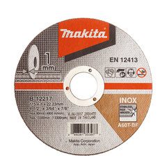 Lõikeketas 115 x 1 mm RST/ metall B-12217 Makita цена и информация | Механические инструменты | kaup24.ee