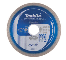 Teemantketas 80 mm Comet B-13063 Makita hind ja info | Lihvmasinad ja ketaslõikurid | kaup24.ee