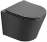 WC komplekt Mexen 5in1 Fenix Slim koos wc-potiga Rico Rimless Slim, Dark grey mat цена и информация | WС-potid | kaup24.ee