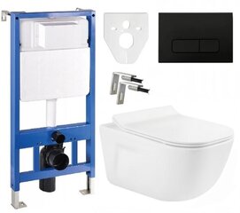 WC komplekt Mexen 5in1 Fenix Slim koos wc-potiga Margo Rimless Slim цена и информация | Унитазы | kaup24.ee