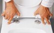 WC-pott Mexen Teo Rimless Duroplast Slim koos aeglaselt sulguva kaanega, Dark grey mat цена и информация | WС-potid | kaup24.ee