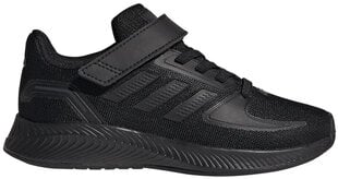 Adidas Jalatsid Runfalcon 2.0 El. K Black GX3529 GX3529/11.5K цена и информация | Детская спортивная обувь | kaup24.ee