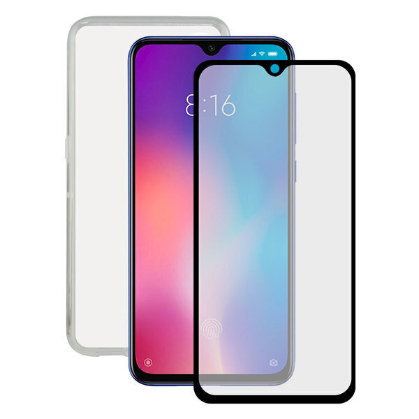 Karastatud Klaasist Mobiiltelefoniekraani Kaitse + Mobiiltelefoni Ümbris Xiaomi Mi 9 Contact hind ja info | Telefoni kaaned, ümbrised | kaup24.ee