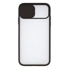 Чехол для мобильного с краем TPU iPhone 12 Mini KSIX Duo Soft Cam Protect, чёрный цена и информация | Чехлы для телефонов | kaup24.ee