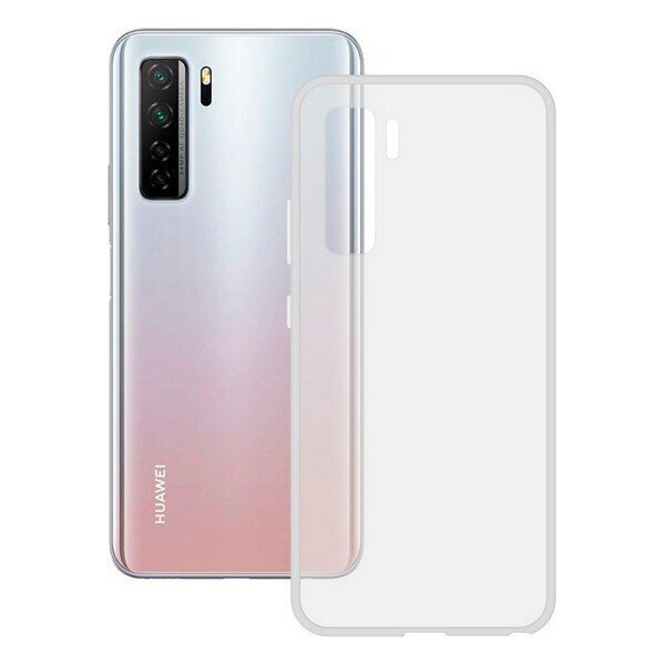 Mobiiltelefoni Kaaned Huawei P40 Lite 5G KSIX Flex Tpu Läbipaistev hind ja info | Telefoni kaaned, ümbrised | kaup24.ee